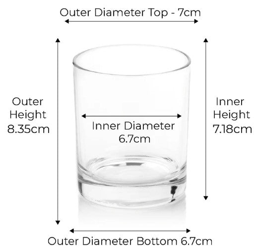 20cl Lotti Clear Glass Tumbler