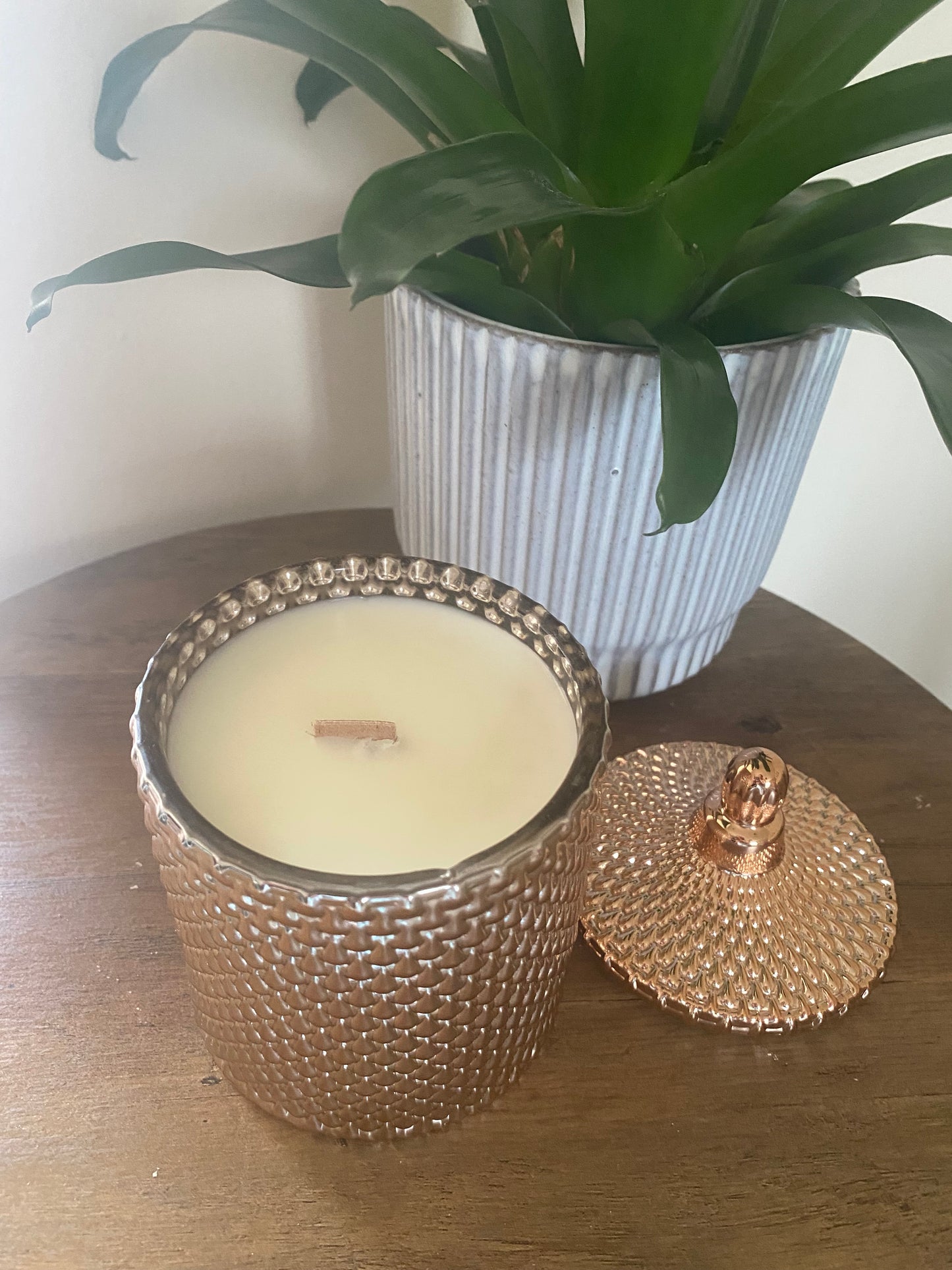 Raindrop Geo Candle