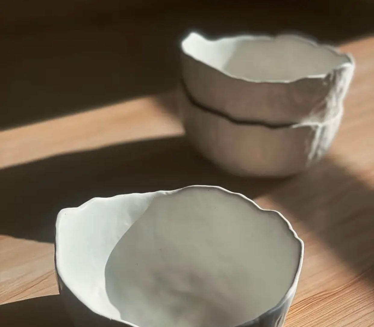 Irregular Jesmonite Candle Bowl