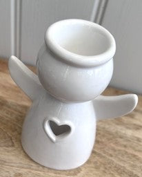 Ceramic Angel Wax Burner Gift Set