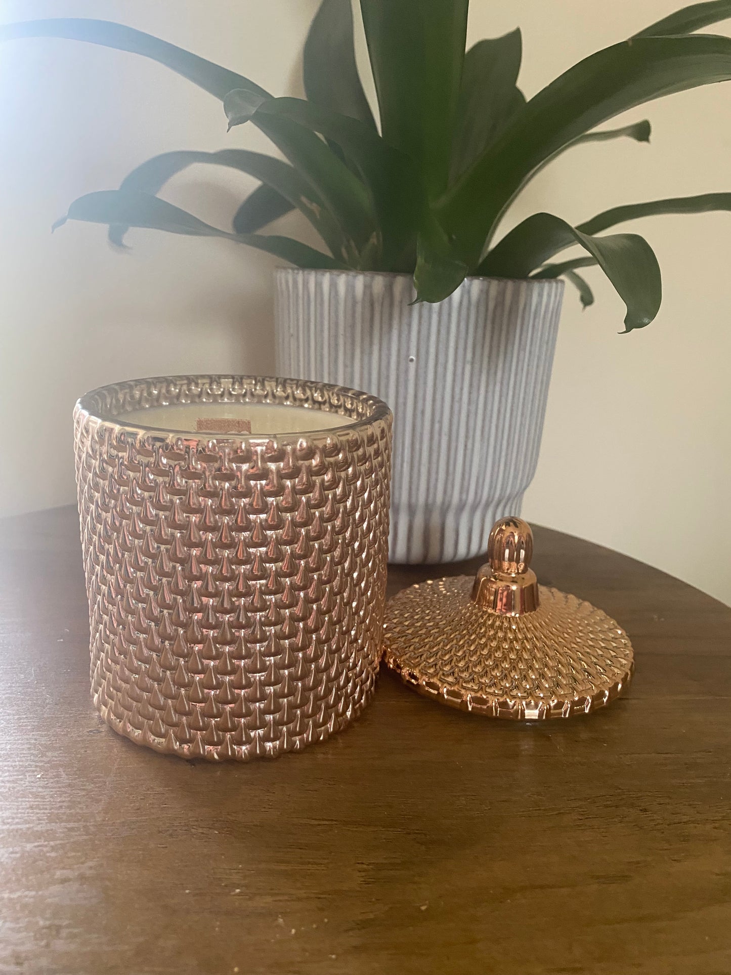 Raindrop Geo Candle