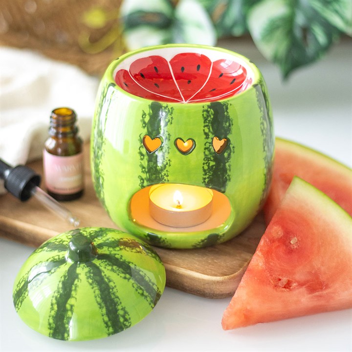 Watermelon Ceramic Wax/Oil Warmer