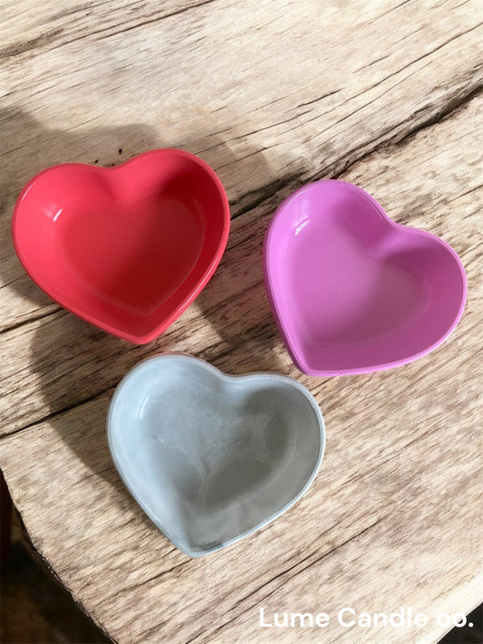 Small Jesmonite Heart Trinket Ring Dish