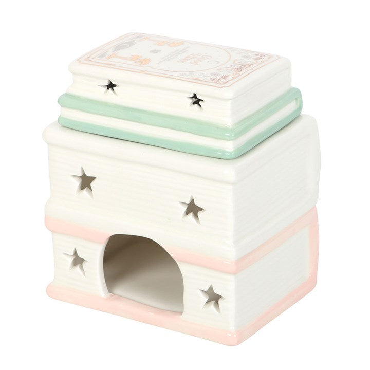 Book Stack Ceramic Oil Burner