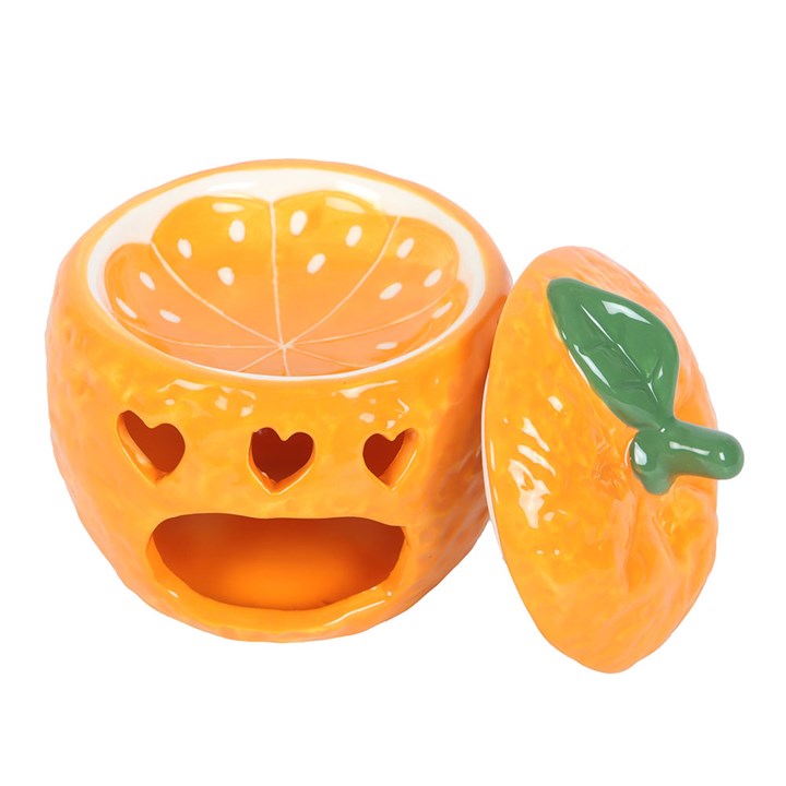 Orange Fruit Ceramic Wax/Oil Burner