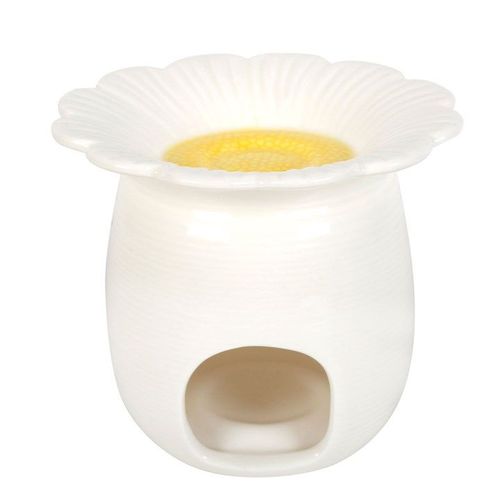Daisy Shaped Ceramic Wax/Oil Burner